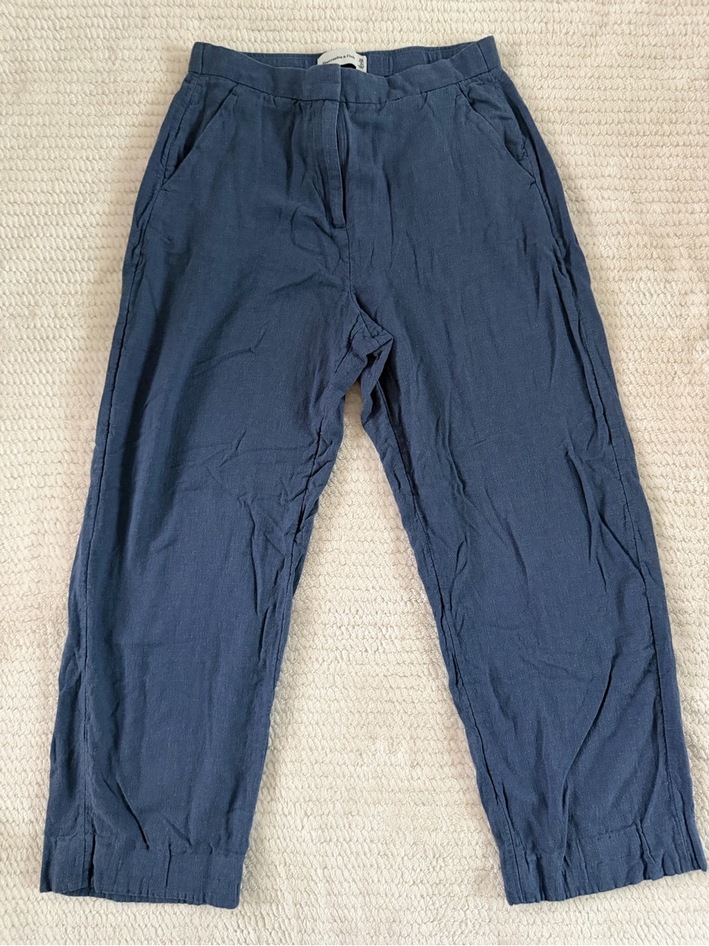 Abercrombie & Fitch Women’s Relaxed Linen Blend Pants
